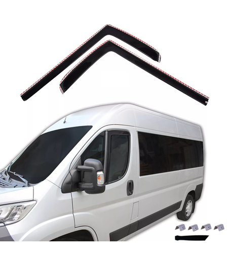 Комплект от 2бр. ветробрани за FIAT Ducato / Peugeot Boxer / Citroen Jumper 3 след 2006 Opel Movano след 2022