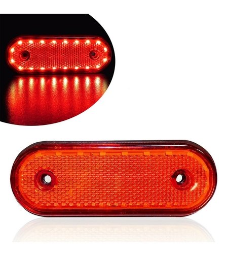 Червен LED Габарит, 20 Диода - 24V