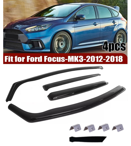Комплект от 4бр. ветробрани за FORD FOCUS MK3 4/5 врати 2011-2018