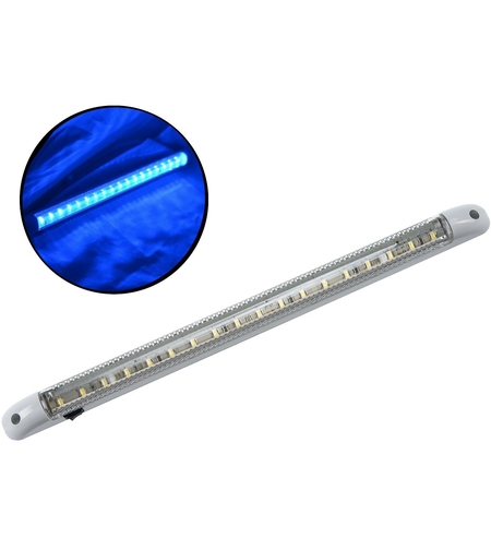LED Лед Диодна Лампа, Тръба, 40см, Синя Светлина, 12V, За Автомобил, Камион, За Дома или Офиса