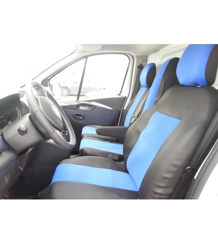 2+1 Калъфи тапицерия за предни седалки за Опел Виваро Opel Vivaro Рено Трафик Renault Trafic 2014+ TAP287