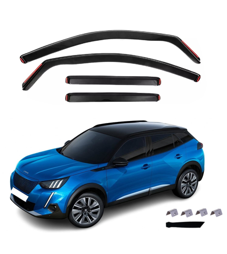 Комплект от 4бр. ветробрани за PEUGEOT 2008 - 2020-2025