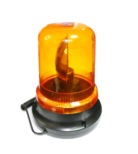 12V Сигнална Аварийна Лампа С Халогенна Крушка Маяк Буркан С Магнит