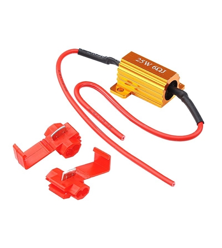 CANBUS LED резистор 25W 6 Ohm – 12V – за LED крушки - Carmotion