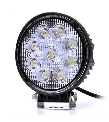 Универсален 27W Лед LED Халоген Фар Работна Лампа 12V - 24V за автомобил офроуд бус ван камион