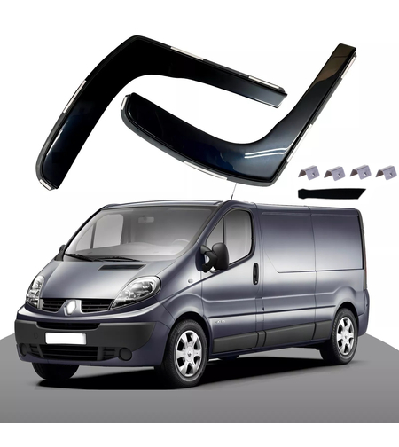 Комплект от 2бр. ветробрани за Renault Рено TRAFIC Opel Опел VIVARO Nissan PRIMASTAR 2001 - 2014