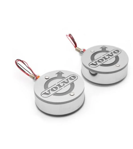 Комплект от 2бр Светодиодни LED Лед Габарити Обеци 24V бяло-червено VOL