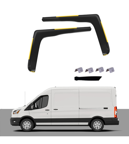 Комплект от 2бр. ветробрани за FORD TRANSIT - 2014+