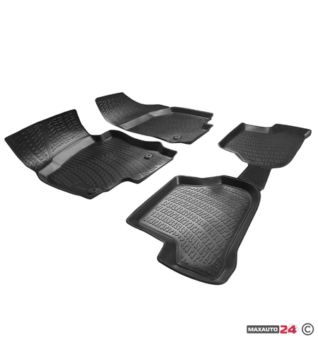 Гумени стелки RizLine съвместими с Volkswagen Golf VI 2008-2013