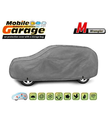 Висококачествено Покривало Kegel за Jeep Wrangler Серия Mobile Garage размер M 385 - 425см х 150 - 160см