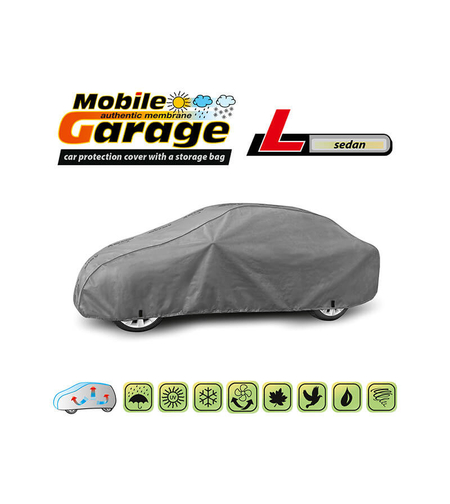 Висококачествено Покривало Kegel за Седан Sedan Автомобил Серия Mobile Garage размер L 425- 475см х 126 - 136см