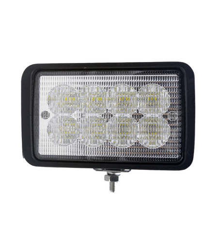 ЛЕД Диоден Халоген LED Фар - 3200lm 15,2cm 40W PRO - Трактор, Комбайн - Case , John Deere , Ford-New Holland , Komatsu