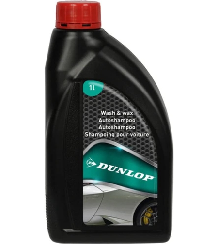 Полиращ авто шампоан с вакса Dunlop 1L