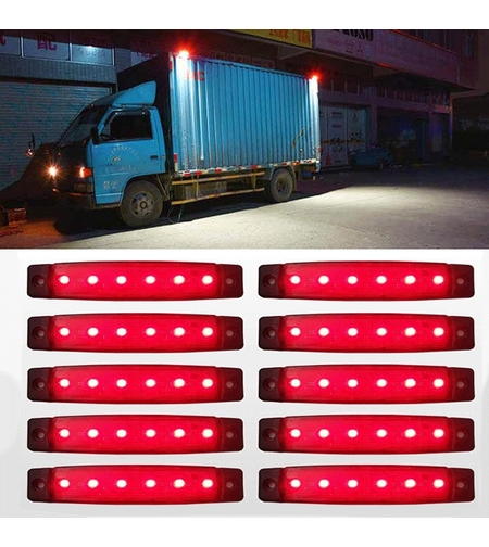 Диодни габарити червени - 12V