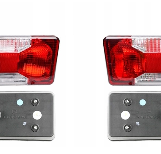 Комплект Ляв + Десен Стоп Стопове 12V 24V 300mm X 130 mm За Ивеко Дейли Iveco Daily 2006 E4