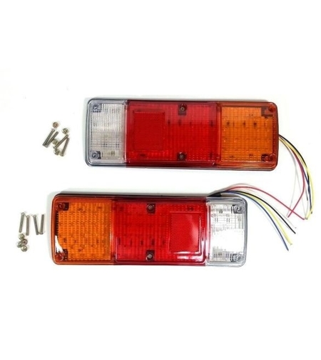 Комплект LED стопове мигач задна светлина 12v за камион бус ТИР, ремарке ST0167