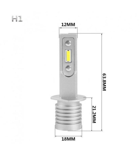 Диодни крушки 3900  H1 - 13w 1500lm 2бр/к-т
