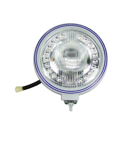 23см 12V Универсален Халоген С Функция Ангелски Очи  20 LED Диода, Фар за Мъгла, Spot Насочена Светлина