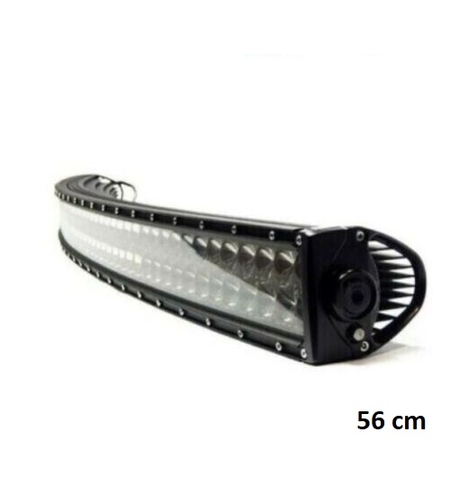 56 cm x 5.5 cm Slim Tънък Извит Мощен Диоден ЛЕД БАР LED Bar 120W 40 Led 12- 24V за Атв Джип 4х4 Offroad Камион Aвтомобил и др.