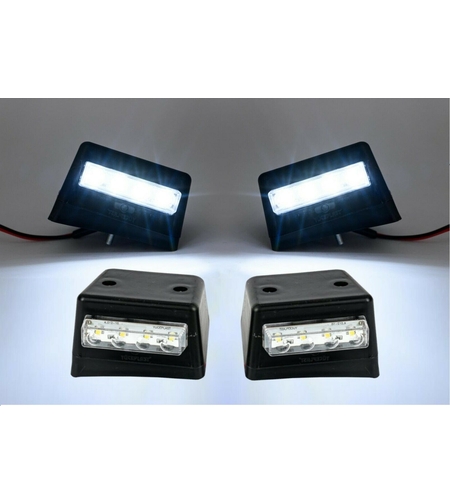 Комплект Лява и Дясна LED Габаритни Светлини 12V за покрив Transit Mk5 Mk6 1991-2006