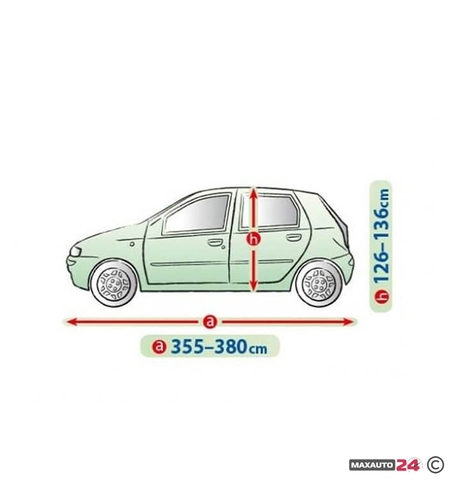 Покривало Kegel серия Mobile размер M1 сиво за хечбек