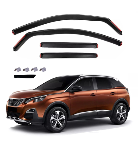 Комплект от 4бр. ветробрани за PEUGEOT II 3008 - 2017-2024