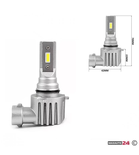 Диодни крушки 3900 V9-9006 2бр/к-т