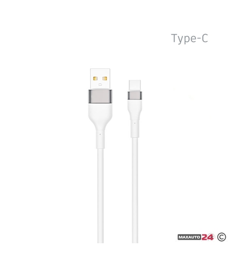 Кабел за зареждане TYPE C/USB 1 метър -  X124/159