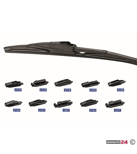 Чистачка Мотохама Задна с 10 Адаптора 14'' 350мм