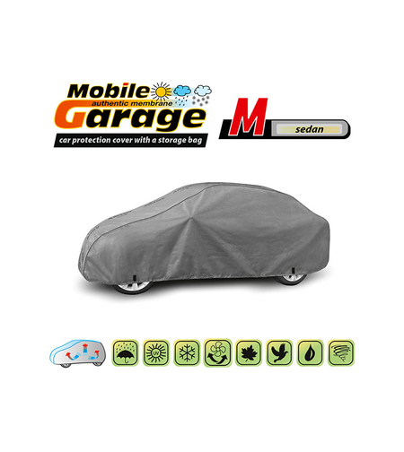Висококачествено Покривало Kegel за Седан Sedan Автомобил Серия Mobile Garage размер M 380 - 425см х 126 - 136см