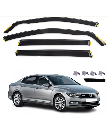 Комплект от 4бр. ветробрани за PASSAT B8 4D SEDAN 2015+