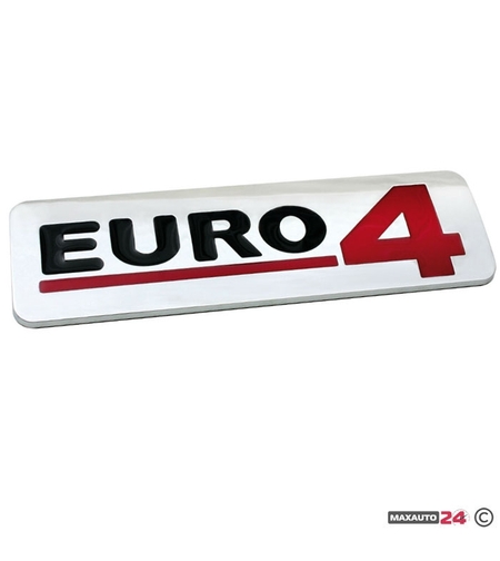 Емблема Euro 4 - 170x50мм