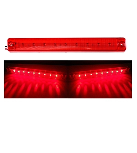 9 LED 24V ЧЕРВЕН МАРКЕР СВЕТОДИОДЕН ГАБАРИТ