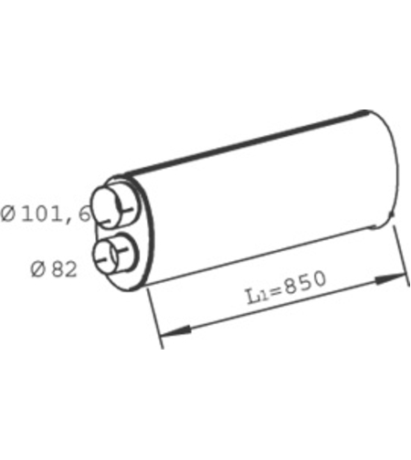 гърне L850  за MAN(МАН)