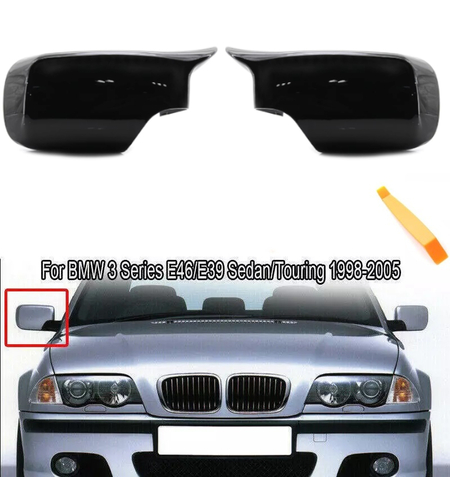 Комплект от 2бр. Batman Style капаци за странични огледала за BMW E46 E39 1998-2005г.