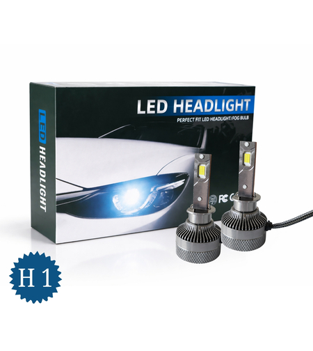 Комплект LED крушки H1 – Smart CSP технология, CANBUS, 70W, 12–24V