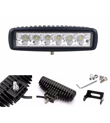 Универсален Лед LED Халоген Фар DRL дневни светлини 12V - 24V за автомобил офроуд бус ван камион