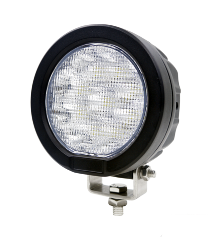 ЛЕД Диоден Халоген LED Фар - 5100lm 12,6cm 60W PRO - Трактор, Комбайн - за John Deere OEM: RE19079, AR85260, RE12718