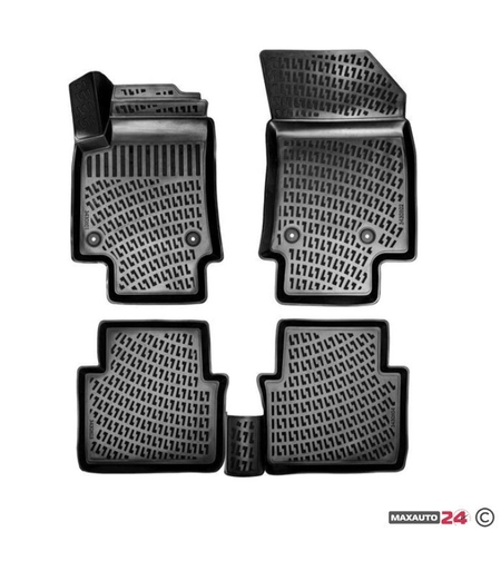 Гумени стелки RizLine съвместими с Jeep Cherokee KL 2014-2019