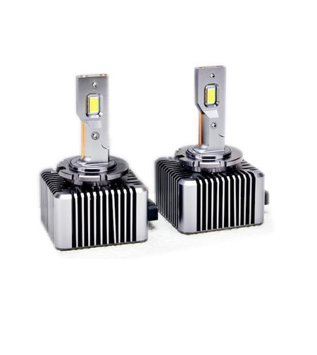Комплект от 2 броя LED ЛЕД диодни крушки D1S за xenon 12-24V 10000lm Canbus без грешки