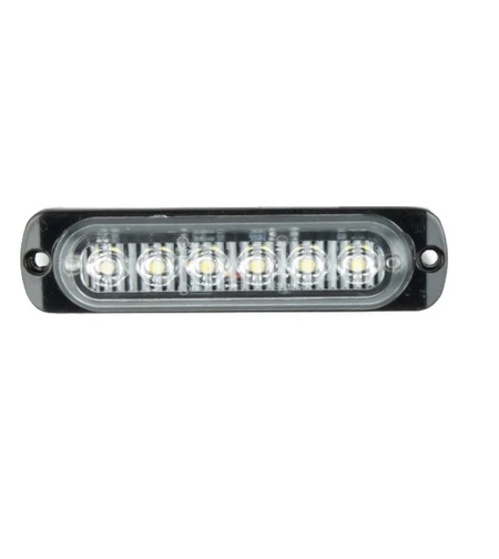 LED Лед Диоден 12-24V Габарит Маркер Токос за камион бус ван каравана платформа кемпер бял 112 x 29mm