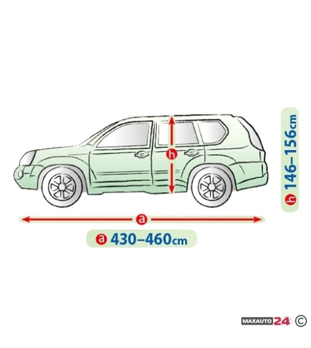 Покривало Kegel серия Mobile размер L сиво за SUV