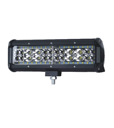 Универсален 168W Лед LED Халоген Фар Работна Лампа 12V - 24V с комбинирана бяла светлина за автомобил офроуд бус ван камион 26cm