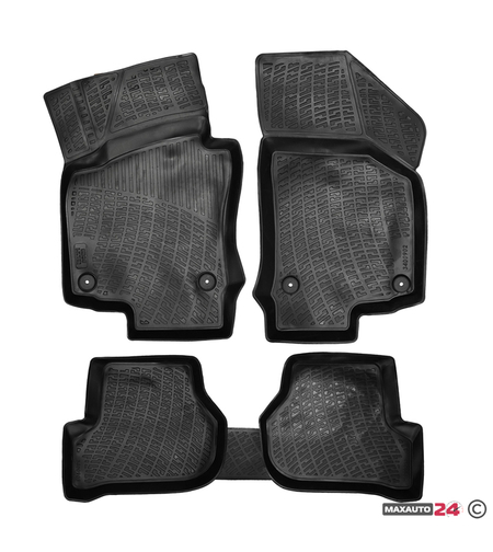 Гумени стелки RizLine съвместими с Volkswagen Golf V 2003-2009