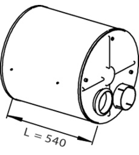 гърне L540  за DAF(ДАФ)