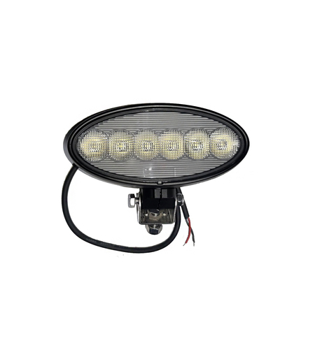 ЛЕД Диоден Халоген LED Фар - 5100lm 170mm 60W PRO - Трактор, Комбайн