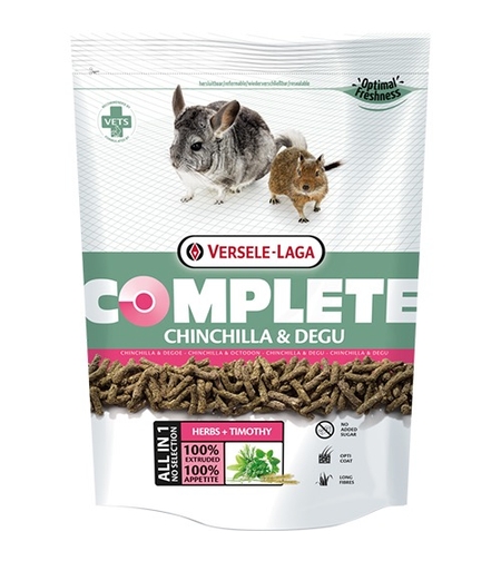 VERSELE LAGA COMPLETE CHINCHILLA & DEGU - храна за чинчила и дегу 0.5кг