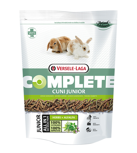 VERSELE LAGA COMPLETE CUNI JUNIOR - храна за подрастващи зайци 0.5кг