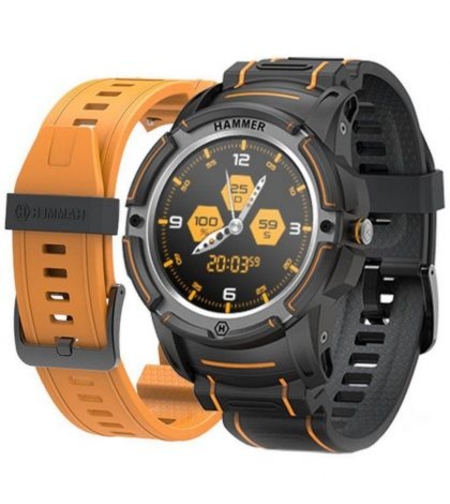 Смарт часовник MyPhone Hammer Smartwatch, Черен