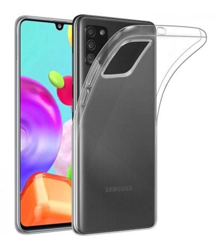 Ултра тънък силиконов гръб за Samsung Galaxy A03S, Прозрачен